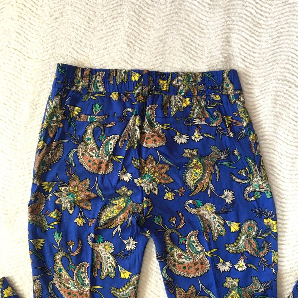 LOFT Patterned Ankle Pants - Picture 4 of 8